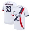 Maglia ufficiale Paris Saint Germain Zaire Emery 33 Trasferta 2024-25 per Uomo